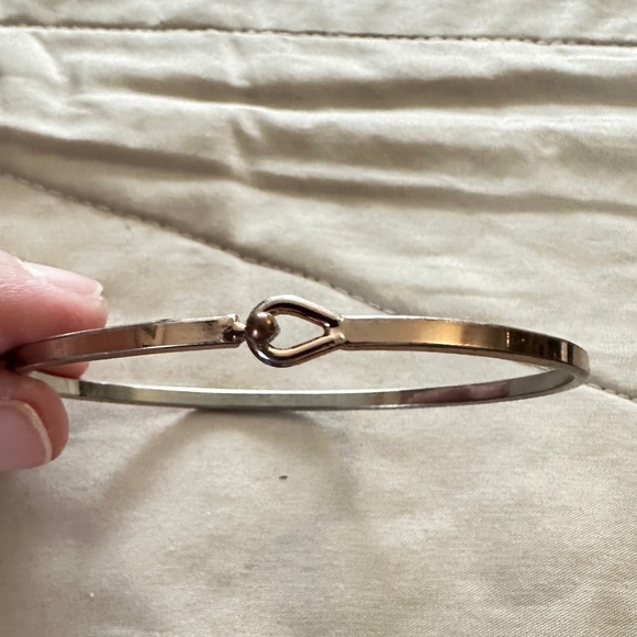 2/$15 Rose & Silver 2 tone, bangle bracelet, “Soul Sisters” - Picture 2 of 14